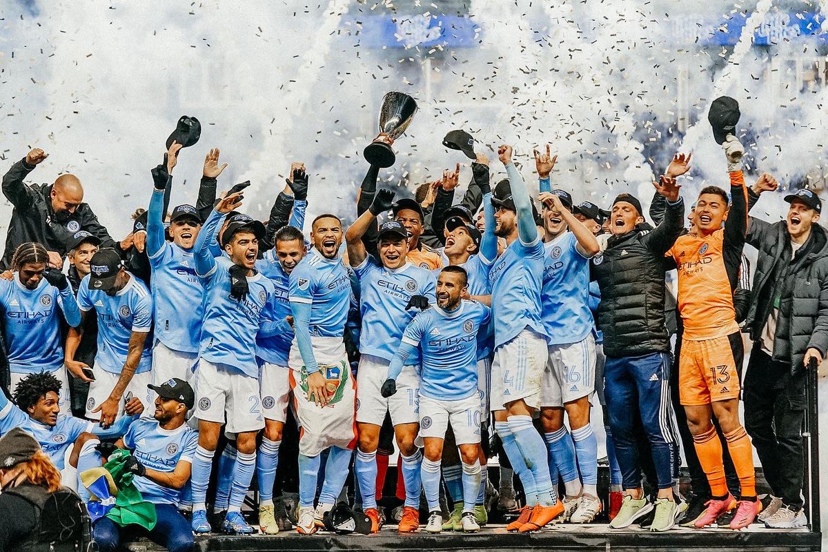 Eastern Conference Champions 🏆✔️ onto the next one..we’re not done yet @NYCFC 💙