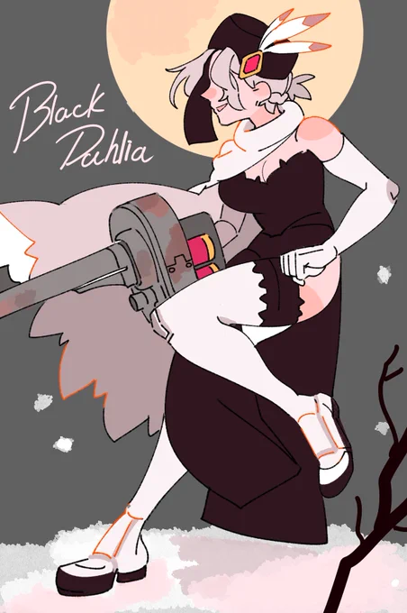 🌙
 #BlackDahlia 