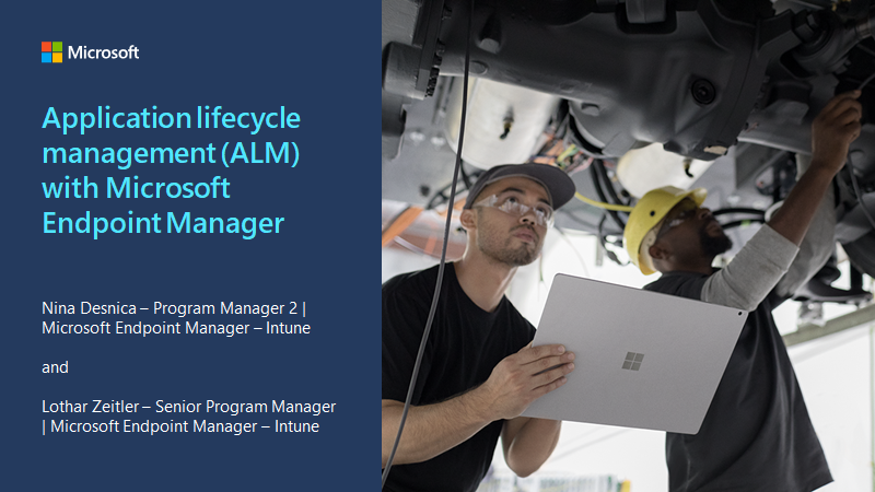Lady___Lovelace's tweet photo. 💡New Blog post: Application lifecycle management (ALM) with #MEM⚡
in collab with amazing @lotharz!
👉If you are interested in #applicationlifecycle management grab a ☕️ and read about adding, protecting and retiring apps.
👉https://t.co/Iy1sevJGbR 
#MSIntune #memcm #m365 #alm https://t.co/2NPnPxGnme