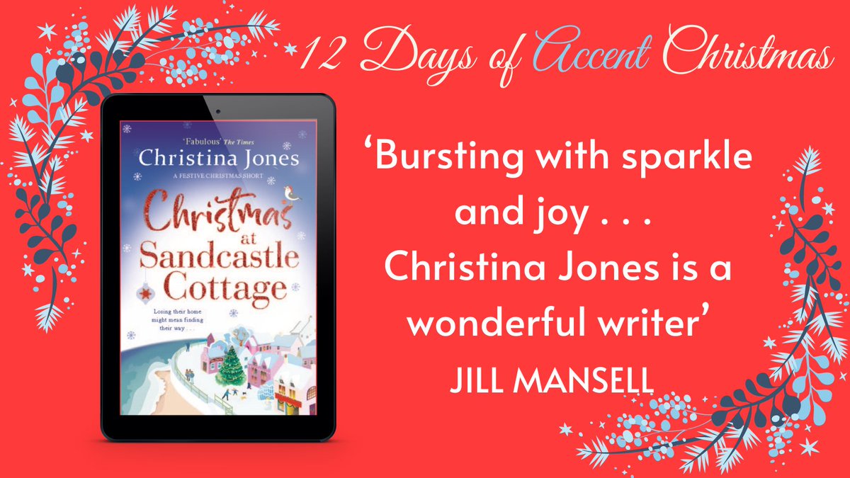 #12DaysofAccentChristmas🎅🎄 ⭐⭐⭐⭐⭐ 'Bucolic charm' 𝐊𝐀𝐓𝐈𝐄 𝐅𝐅𝐎𝐑𝐃𝐄 'Fabulous... Engaging' 𝐓𝐇𝐄 𝐓𝐈𝐌𝐄𝐒 'Magical' 𝐇𝐄𝐀𝐓 See what everyone is raving about in @ChristinaJ2021's utterly heartwarming #ChristmasAtSandcastleCottage❄️💖 smarturl.it/ChristmasSandc…