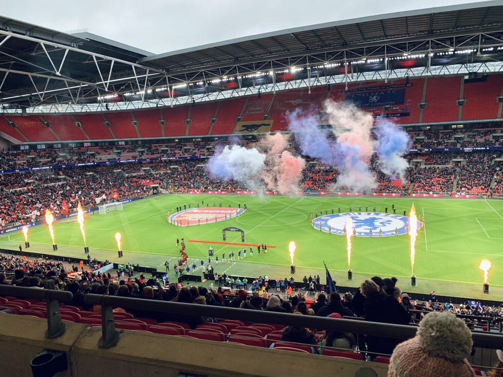 TMGMakes's tweet photo. Proud that our very own TMG maker @vixmogs was invited to Wembley yesterday to celebrate all those who've contributed to Women's Football &amp; to celebrate the journey so far! 👏

What better time to do it than at the epic Women's FA Cup final of Arsenal Vs Chelsea!

#womensfootball https://t.co/FIHUQ2lPq3