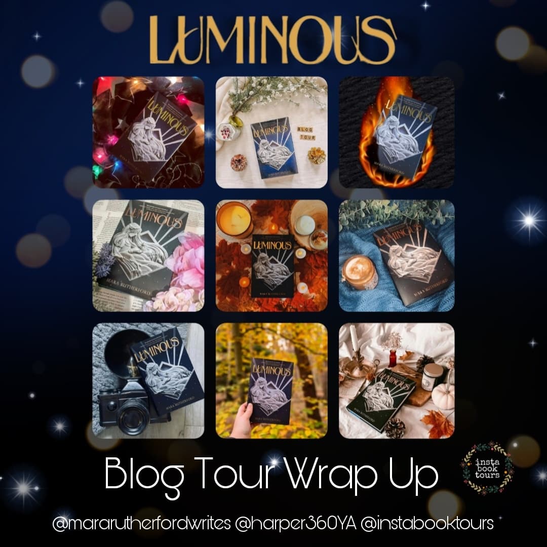 Thanks so much to everyone who took place on the blog tour for #luminous by @mararaewrites for @Harper360YA. Head over to instagram for a look at the wonderful reviews and gorgeous photos 🥰 #ya #yafantasy