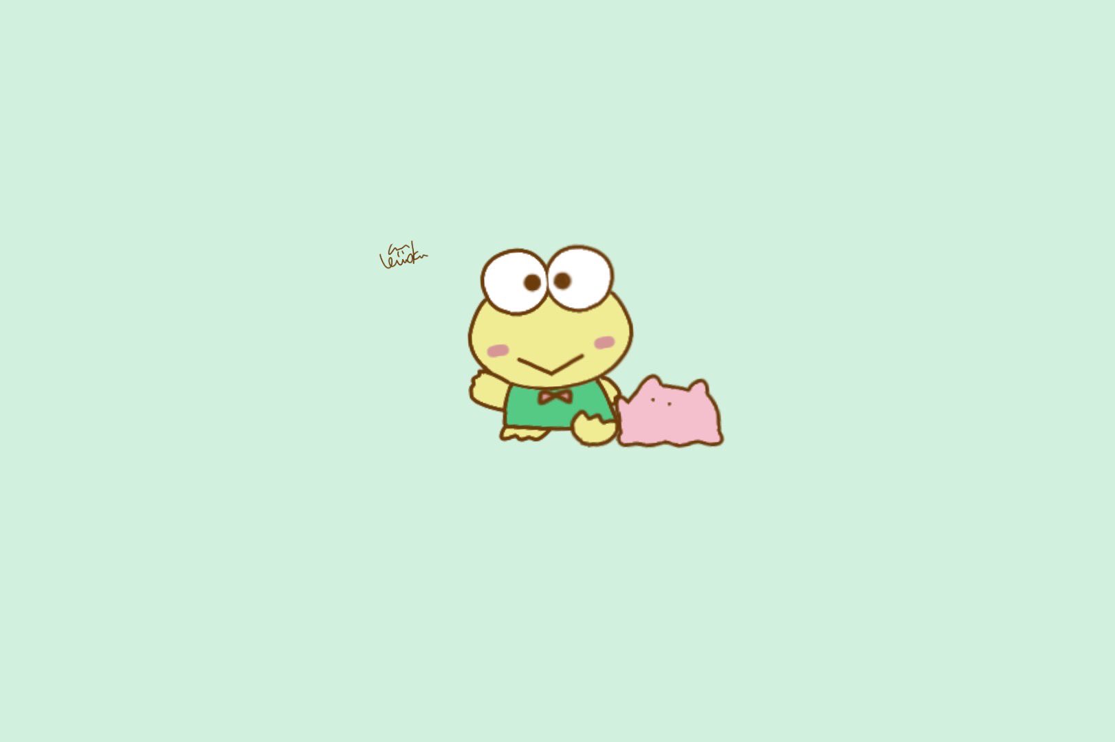 めんだこあかうんと Byりもんく Line絵文字リリース けろけろけろっぴとめんだこ けろけろけろっぴ サンリオ Sanrio はぴだんぶい Keroppi めんだこ 海の生き物 イラスト好きな人と繋がりたい 絵描きさんと繋がたい ゆるい絵 イラスト