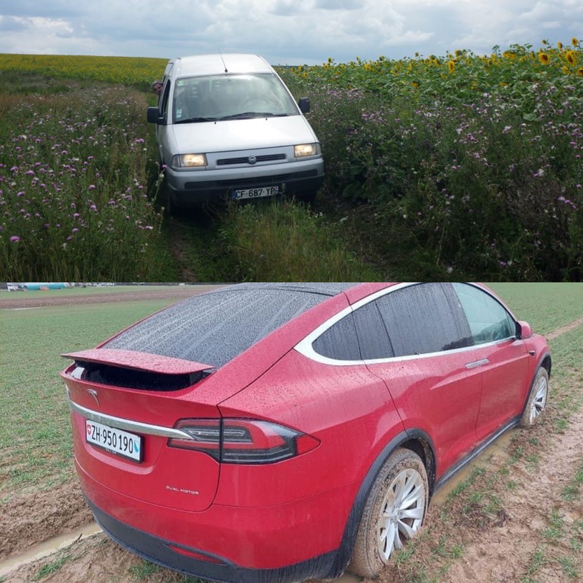 arnaud_juillard's tweet photo. Voiture des champs dans le canton du Jura VS Voiture des champs dans le Canton de Zürich #OSComWeb https://t.co/weAPKhKpG1