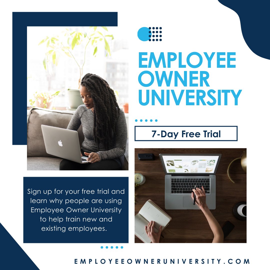 What are you doing to ensure your employee-owners are the best they can be in 2022? Employee Owner University can help you achieve your goals in 2022. Contact us to learn how! 
employeeowneruniversity.com
 
#goals #2022Goals  #employeeengagement #employeeowners