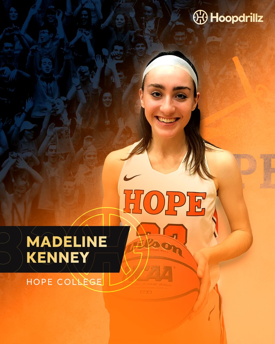 Hoopdrillz's tweet photo. 📣 Shout out to Madeline Kenney over at @HopeCollegeWBB . We hope you'll have a stellar 💫 season!

#hoopdrillz #hoopdrillzfam #thehoopdrillzway #futurestar #basketballtraining #hoopscommunity #feature #hopecollege https://t.co/KHLKhZwFRc