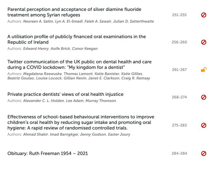 CDHJournal's tweet photo. It doesn’t get much more exciting than a new issue of @CDHJournal 

Here it is: Dec 2021

Featuring papers by @GHumphris @SashaScambler @prof_rkc @beagoulao @TheHonestTooth @DrMuzz57 @JouryEaster @thomasjlamont and the much missed Prof Freeman 

+ many more non-tweeps

Enjoy! https://t.co/y6QHQWu5zB
