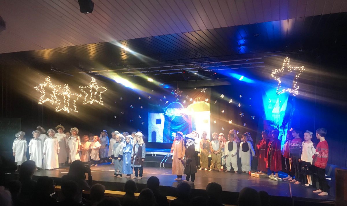 #nativityplay under way!! Wonderfully colourful performance by our amazing Pre-prep children!👏