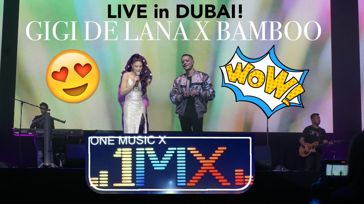 EmSerrano_Vlog's tweet photo. @GigiDeLana  &amp; @Bamboomusiclive Duet on Youtube https://t.co/dUt4lirunv #GigiDelana #Bambooo #1MXDUBAI2021 https://t.co/l9QQxwZhyZ