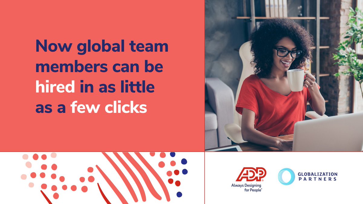 hernan_jav's tweet photo. .@Globalization Partners recently announced its integration with @ADP TotalSource®! 
We are putting the international workforce at our customers’ fingertips. 
So proud to be part of this company that is changing the way the world works! https://t.co/yv2qF2MvVJ