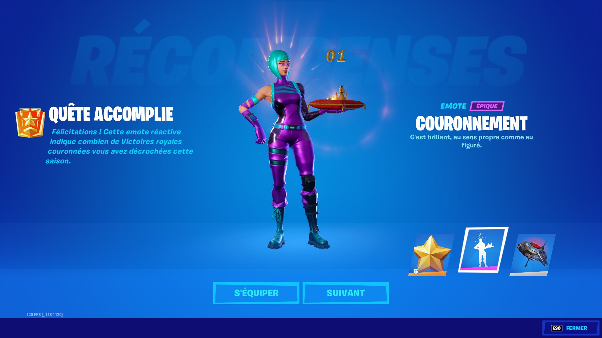 Julo 🇨🇵 on "FIRST TOP 1 + LA COURONNE😍 #Fortnite #Chapitre3 https://t.co/UnklAzIZ00" / Twitter