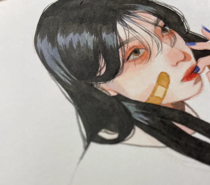 途中です 