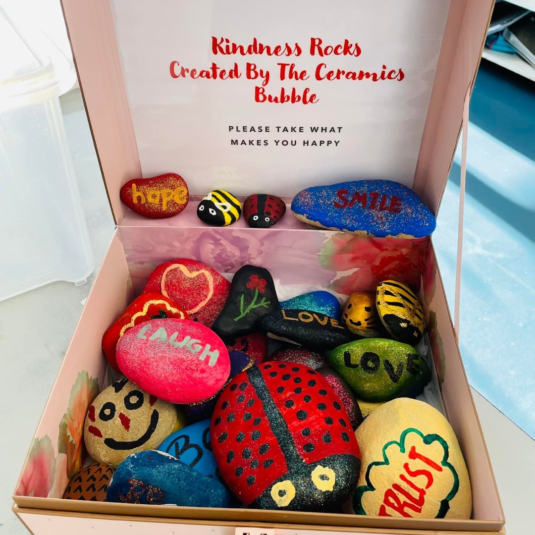 percyhedley's tweet photo. Hedley's Horizons have created these fantastic Kindness Rocks that can be taken by someone who needs a little "pick me up". Such a lovely idea!

#Kindness #KindnessRocks #HaveASmile #MakeADifference #HedleysHorizons https://t.co/LYLkBFkpvs