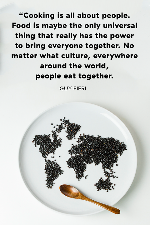 CmaFood's tweet photo. We're loving this quote. Very powerful! What do you think? 🤔🍲🥘 #guyfieri #poweroffood https://t.co/DXapgA8Eva