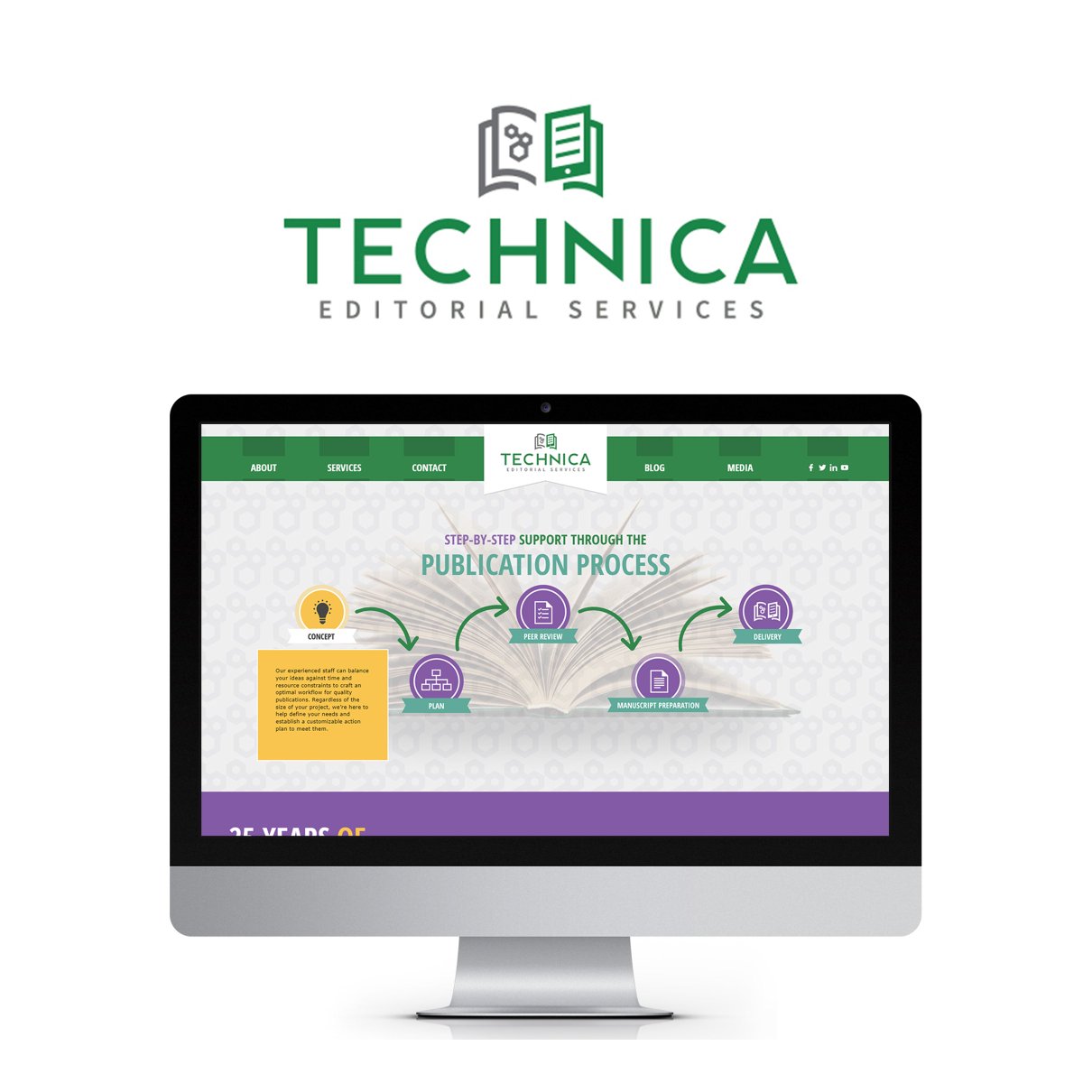 Kompleks Creative created a new brand identity for <a href="/TechnicaEd/">Technica Editorial</a> by designing a new logo and a modern website that captures leads.

#WebDevelopment #CreativeAgency