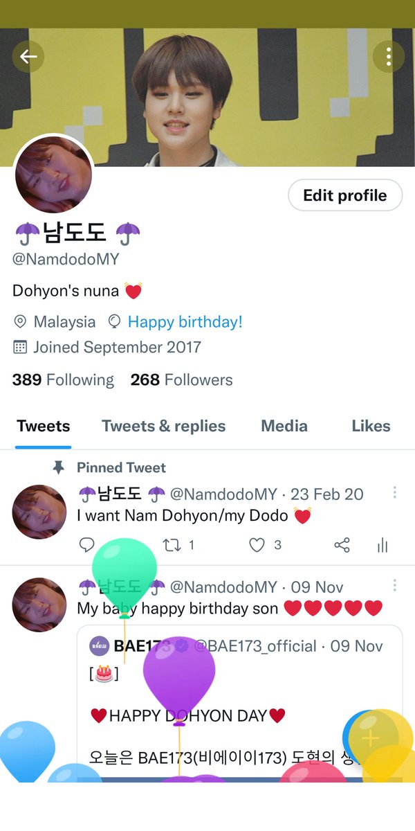 NamdodoMY's tweet image. Hi uhm. Today is my birthday too 🥲 can i get some warm wishes 👉👈because lately im feeling down into the drain 🥲