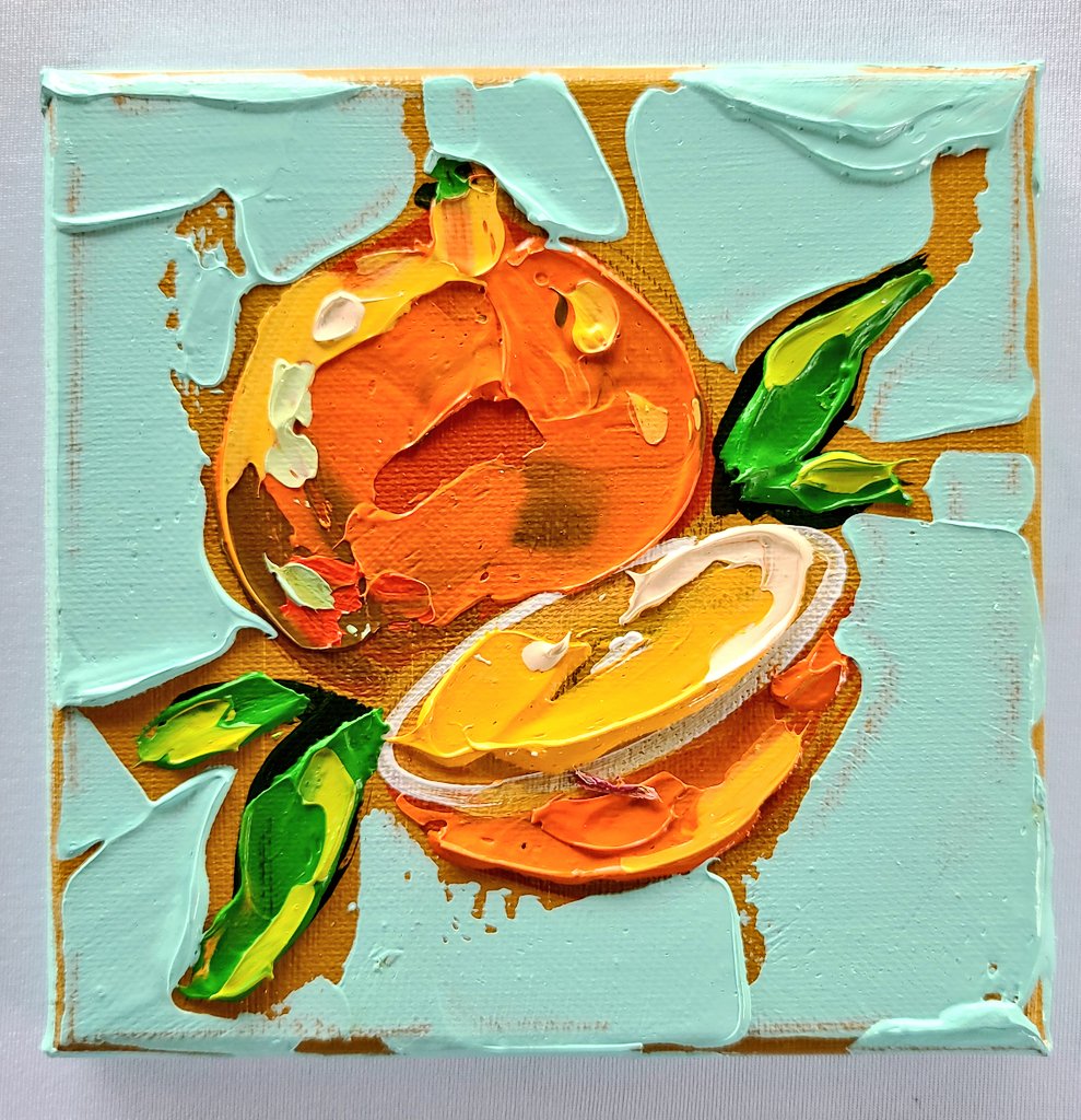 gm 🍊 new mini originals going on my website today at 7pm eastern. Just In case you want a break from NFT collecting.