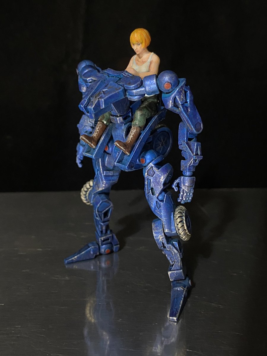 hadoh360's tweet photo. 2021年39作目
[OBSOLETE]Exoframe (MODEROID 1/35) 完成です。
塗装はファレホ筆塗りで仕上げました。

#OBSOLETE 
#Exoframe 
#グッスマ https://t.co/R8ZBpSJRPr