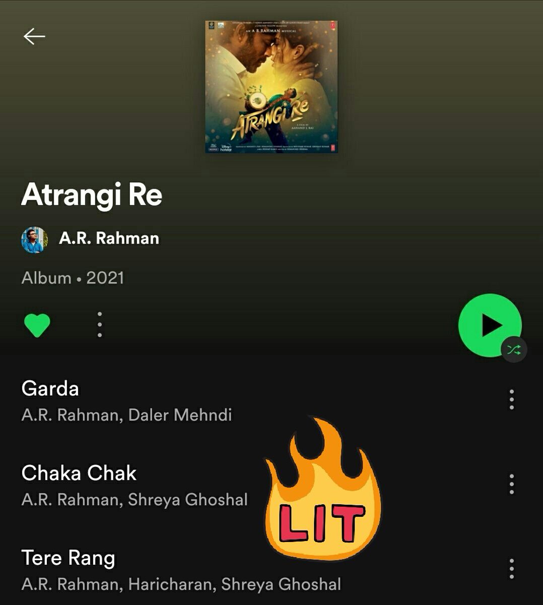 SonaSsg's tweet photo. #AtrangiReAlbumLaunch
Living in the iconic musical zone that gifted mind a pure satisfaction by the amazing musical personalities.
@shreyaghoshal ~ @arrahman ~ @Irshad_Kamil Bang on!
#ChakaChak #TeraRang - 2 diff flavours poured heart.♥
#SaraAliKhan #Dhanush #AkshayKumar https://t.co/YaL5ydAeU1