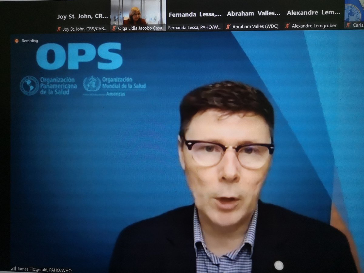 CARPHAExDir's tweet photo. Happening now!!!!
@pahowho is hosting the 10th meeting of the PanAmerican Network for Drug Regulation #PANDRH.
@CARPHA1 is part of the first plenary panel discussion.
@DirOPSPAHO is calling on us to realise the importance of drug regulation in this pandemic.
@CARICOMorg https://t.co/t0lyls5iH6