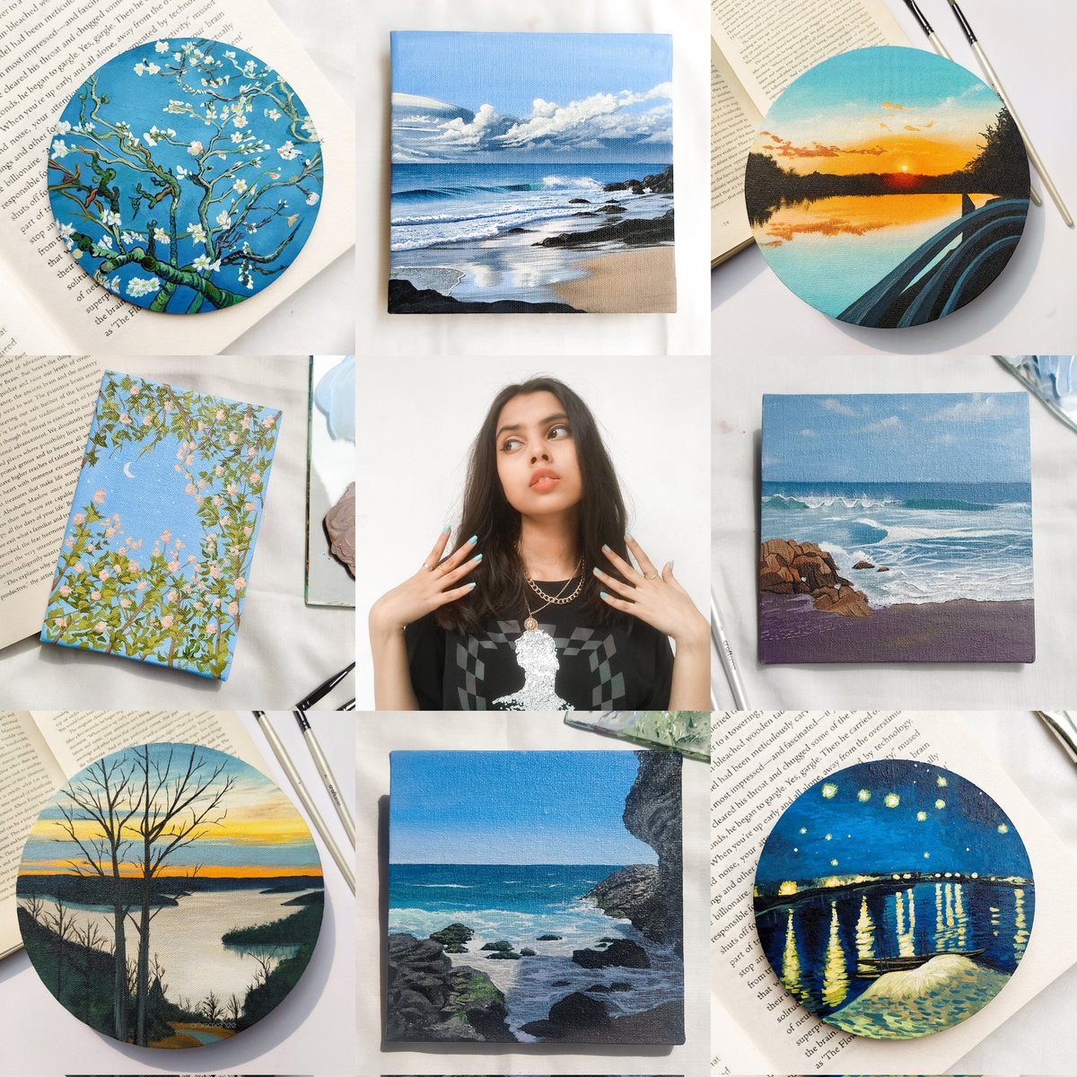 artxsaxshee's tweet photo. As an artist, 2021 has been very challenging year for me. I went through so many ups and downs. I'm so proud myself for not giving up to this huge progress I made w my art.
Here's my #artvsartist2021 ✨ https://t.co/UNI5rmaIHs