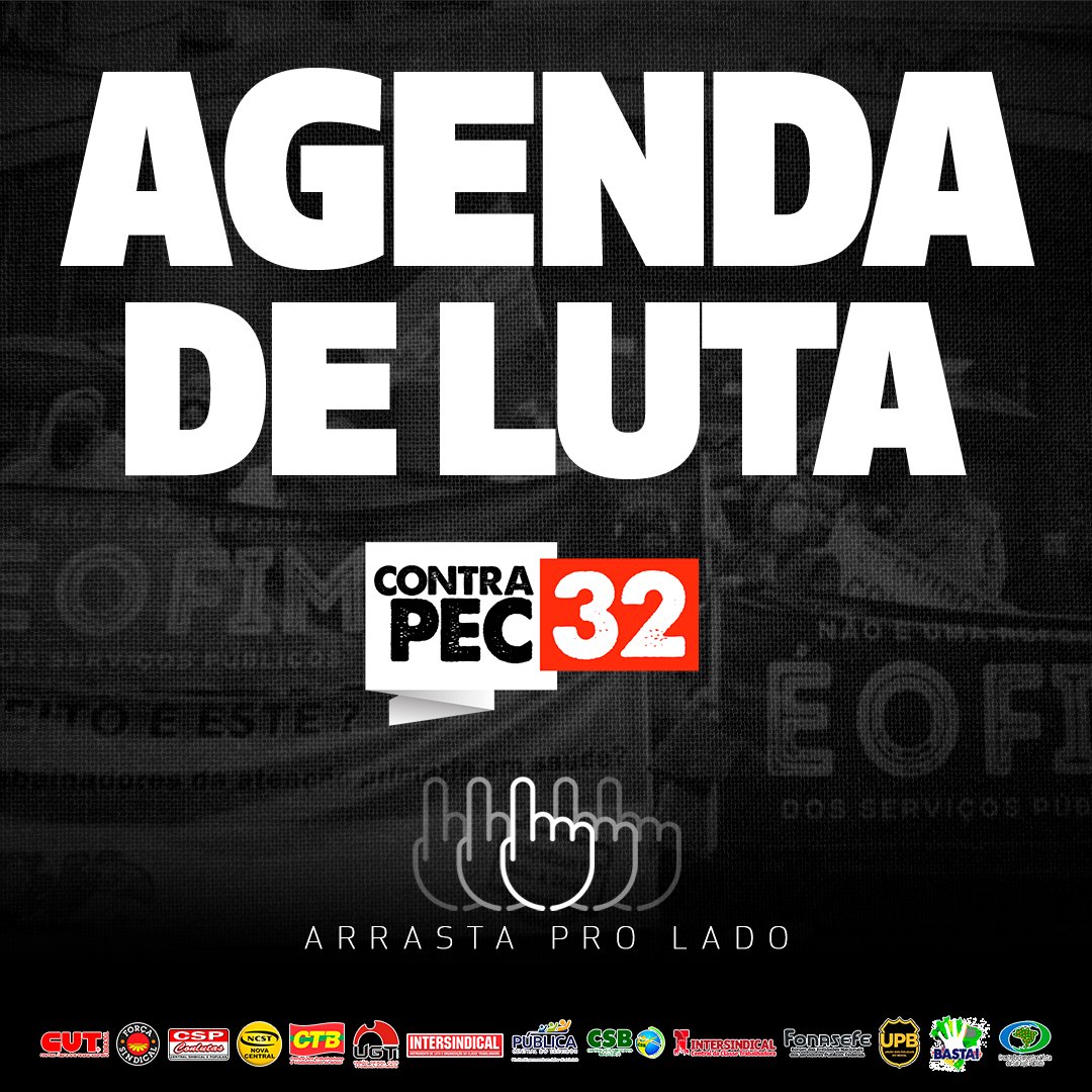 contraapec32's tweet photo. Calendário de luta contra a PEC 32.
No dia 8 de dezembro, trabalhadores e trabalhadoras realizarão atos em todos os estados e no Distrito Federal, no dia 11 de dezembro às 9h, caravanas dos estados se encontrarão em Maceió - Alagoas, concentração na Praça Mutievento (Pajuçara). https://t.co/X5TQkkO9k9
