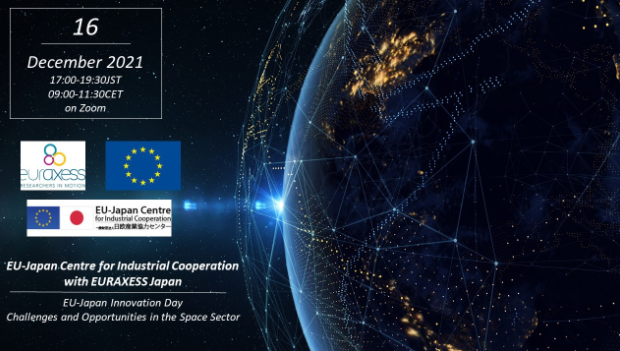 Save the date✨16 December (9:00-11:30 AM CET; 5:00-7:30 PM JST) Challenges and Opportunities in the #Space Sector in cooperation with @euraxess_japan 🇪🇺🇯🇵 To register: eu-japan.eu/events/challen… @EU_Commission @Trade_EU @EUJPHelpdesk @EEAS_EU