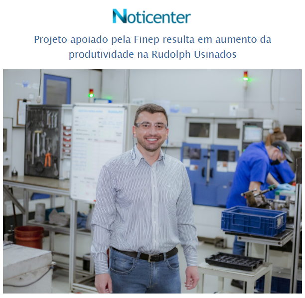 noticenter's tweet photo. Projeto apoiado pela Finep resulta em aumento da produtividade na Rudolph Usinados.
Saiba mais: https://t.co/bu672jfQng
#RudolphUsinados #Timbó #industria #tecnologia #Finep #SenaiSC #noticenter https://t.co/mgarw9W0vA