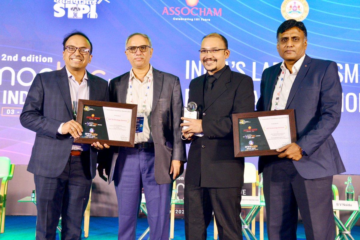 LnTTechservices's tweet photo. We are extremely delighted and proud to share that we have won the ASSOCHAM Innovators’ Excellence Award 2021 for Innovation in Overall Customer Experience for our chest X-ray analysis solution, Chest rAI™.

@ASSOCHAM4India #AwardWin #MedTech #AI #Radiology #EngineeringTheChange https://t.co/xf19UAtLEO