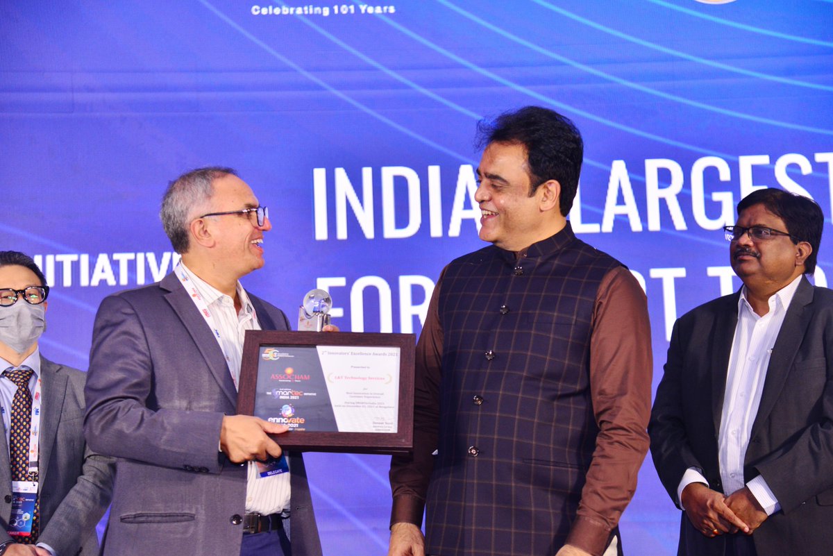 LnTTechservices's tweet photo. We are extremely delighted and proud to share that we have won the ASSOCHAM Innovators’ Excellence Award 2021 for Innovation in Overall Customer Experience for our chest X-ray analysis solution, Chest rAI™.

@ASSOCHAM4India #AwardWin #MedTech #AI #Radiology #EngineeringTheChange https://t.co/xf19UAtLEO