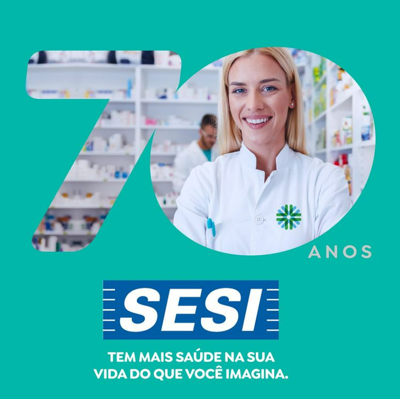 SESIsc's tweet photo. Nestes 70 anos, o SESI/SC tem muito a comemorar: chegamos a 2021 com 103 unidades de alimentação, 21 do OdontoSESI, 74 farmácias e 19 academias. 🥳
#SESIsc #SESI70anos https://t.co/ZhN2SbG4ln