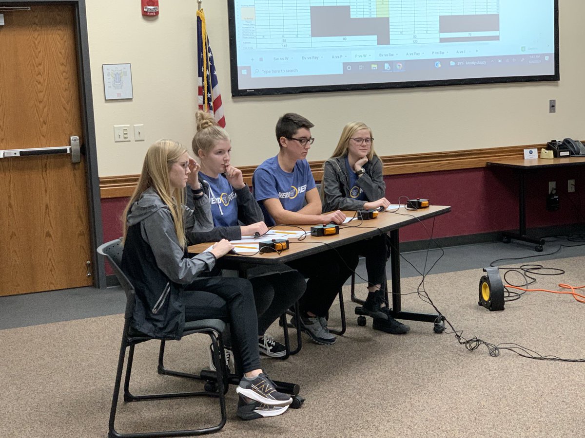 ⁦<a href="/NWOESC/">Northwest Ohio ESC</a>⁩ Pettisville quizzers doing a great job at the Fulton County Quiz Tournament today