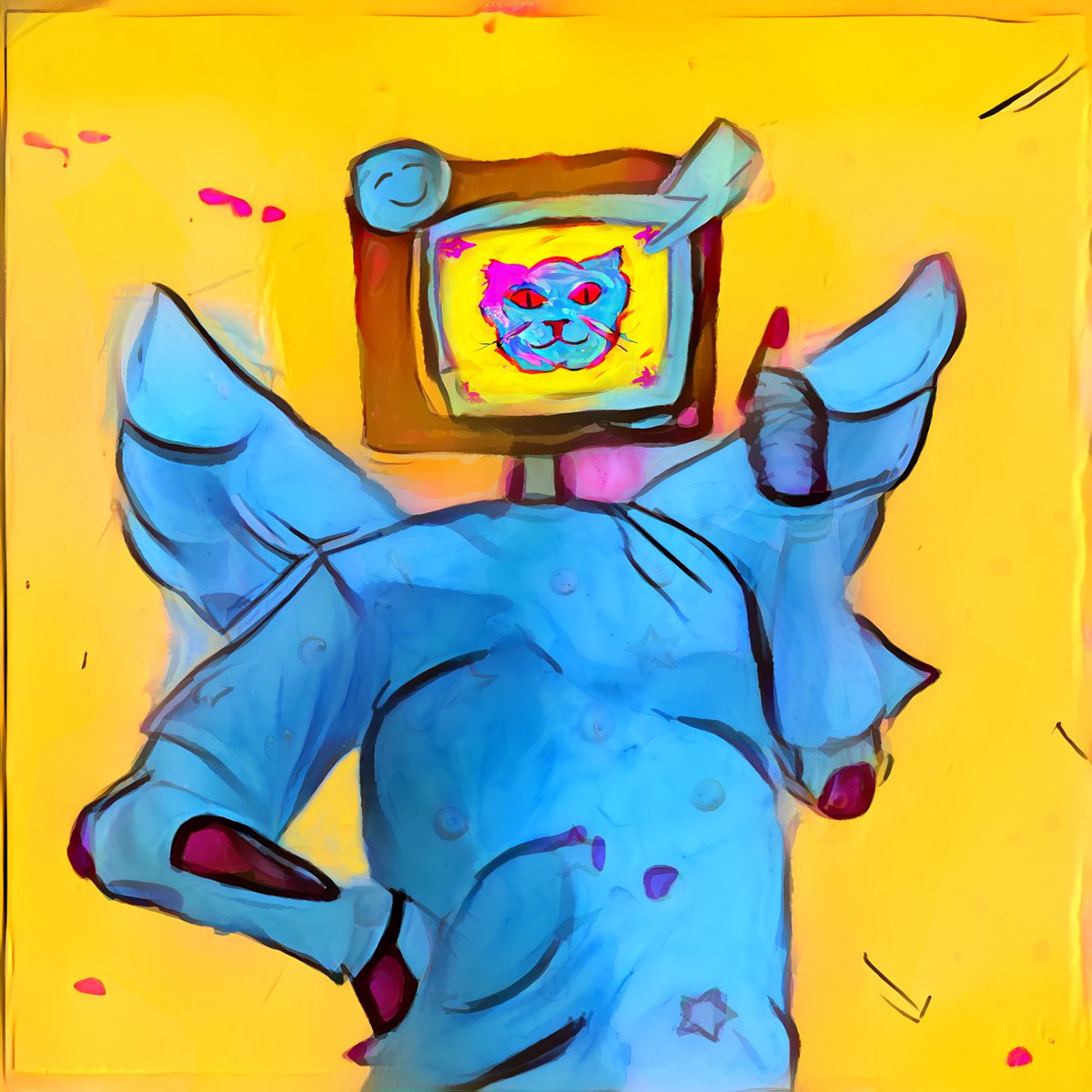 ticklishart's tweet photo. First frame of a new DripDream https://t.co/86RAAsJOBq