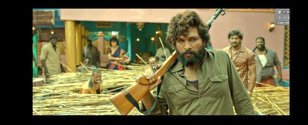 TeamAATE's tweet photo. Pushpa rAAj 🦁

#PushpaTrailer | #PushpaTheRiseOnDec17 | @AlluArjun https://t.co/aU0FtQ1jq8