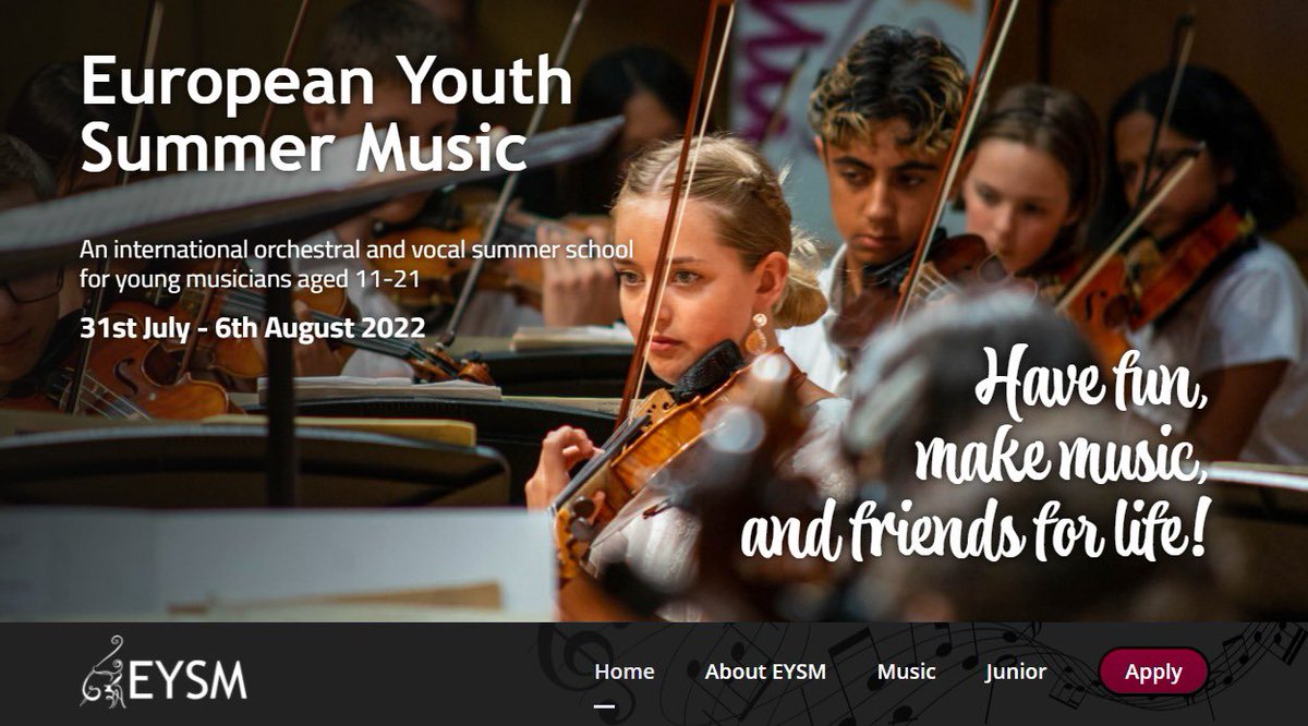 European Youth Summer Music - EYSM tweet media