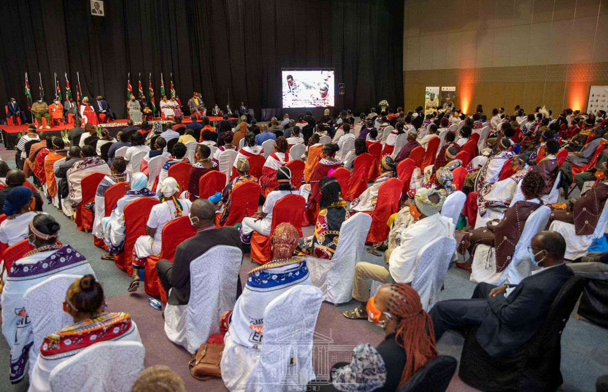 FirstLadyKenya's tweet photo. 1/4 First Lady Margaret Kenyatta has lobbied stakeholders and communities to support the adoption of alternative rites of passage that involves mentorship to replace female genital mutilation (FGM) #endFGM | @UshangaKE @moscakenya @UNFPAKen @AFGMBoard @GroupEcobank https://t.co/9f1itzOYDr
