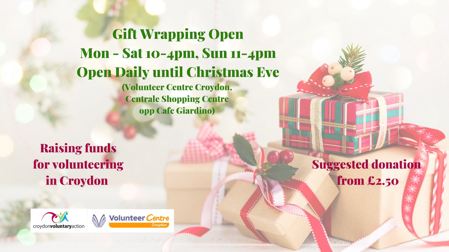 Volunteering On Christmas Day 2022 Orlando Volunteer Centre Croydon (@Vccroydon) / Twitter