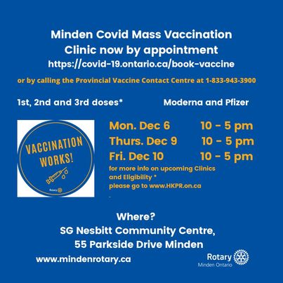 DEC 6 CLINIC HAS BEEN CANCELED