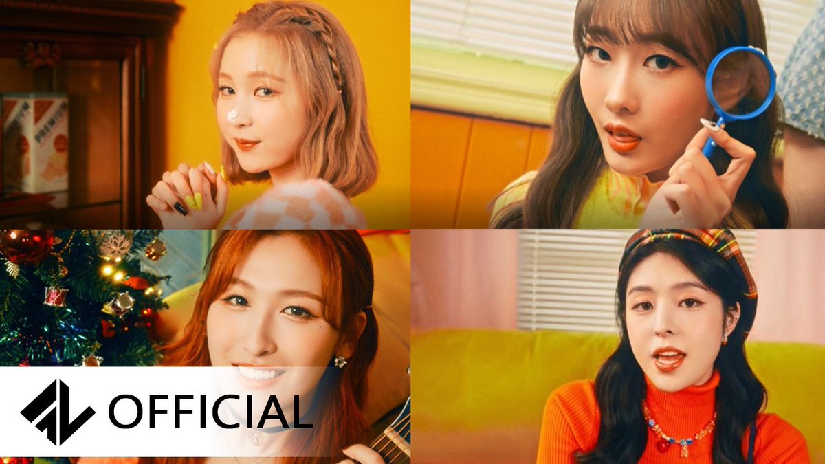 [📹]

SKYLE Winter Special Digital Single
'Our Christmas' M/V Teaser

🎄 bit.ly/3DwaKNk
✨ bit.ly/3opFCL4

#SKYLE #스카이리 
#ERIN #CHAEHYEON #GINNY #UJEONG 
#에린 #채현 #지니 #우정