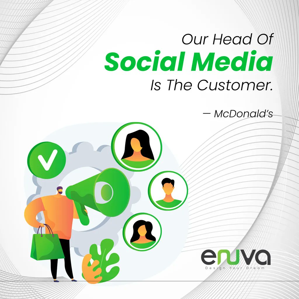 Enuvait's tweet photo. Our head of social media is the customer.

Email Us : enuvait@gmail.com
.
.
#onlinemarketing #Fiverr #usa #branding #illustrationart #facebook #DigitalMarketing #graphics #agency #AgencyLife #FYP #brand #today #marketingagency #F4F #enuvait #Upwork 
#TwitterFakeCopyrights https://t.co/Jbjh7z4oAZ