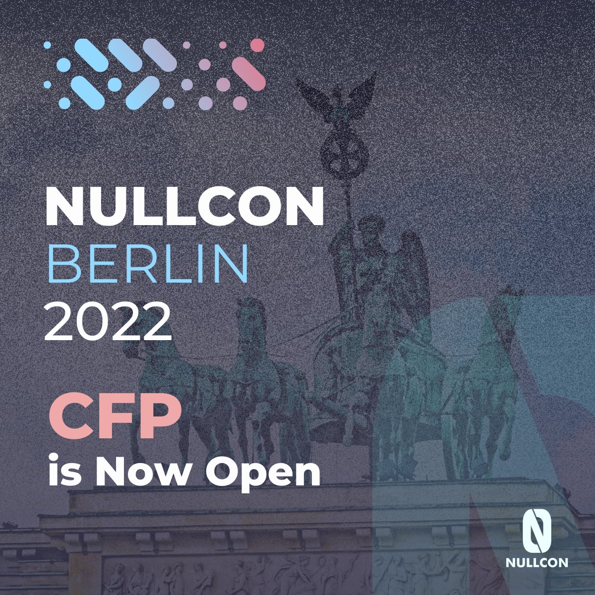 🤩A fantastic opportunity to be the first list of speakers with innovative research for Nullcon's 1st ever Berlin edition

🙌 Forms for each categories of your Talk, Workshop, CTF, Open source

👊Submit your research➡️bit.ly/3CDsg1T

#NullconBerlin2022 #CFP
