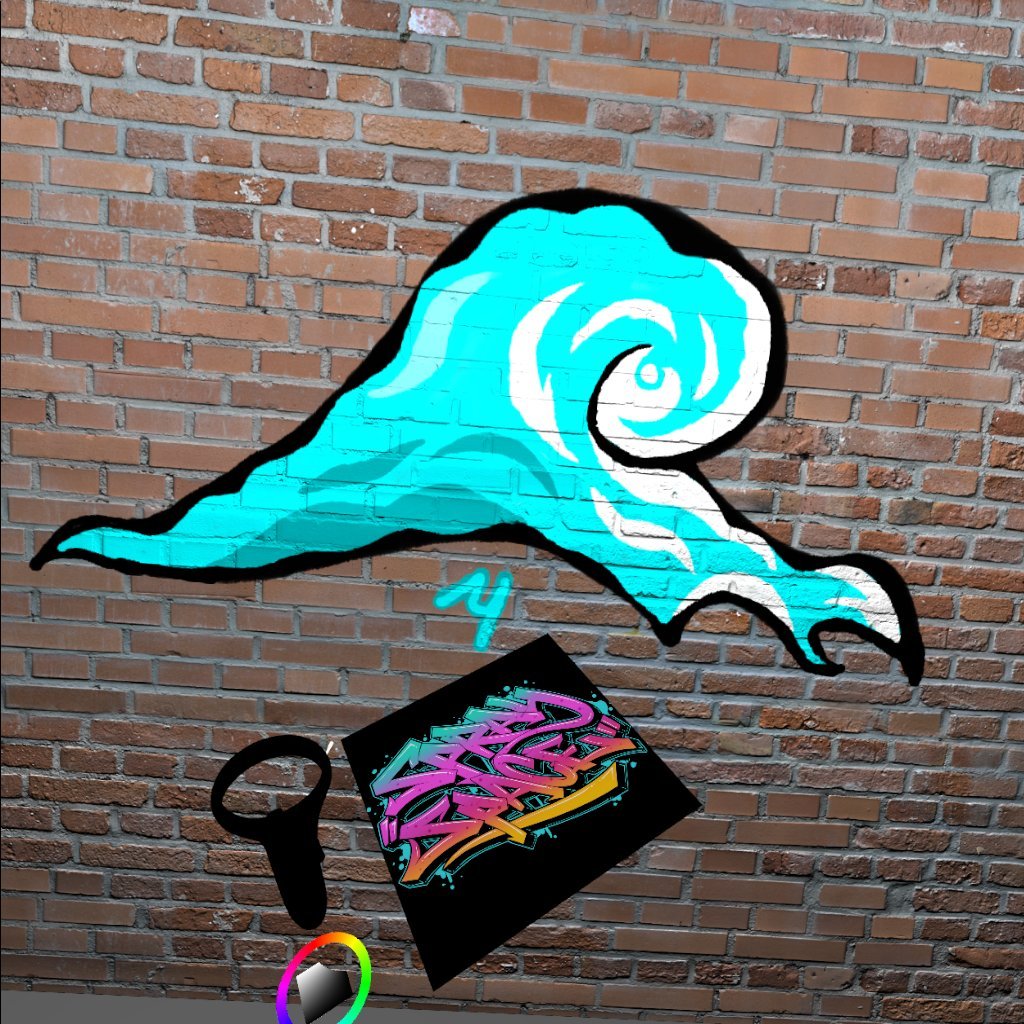 SpraySpaceNFT's tweet photo. Another great set of artworks by @yinch 

#NFTs #WebXR #graffiti https://t.co/tSDnbt4KoH