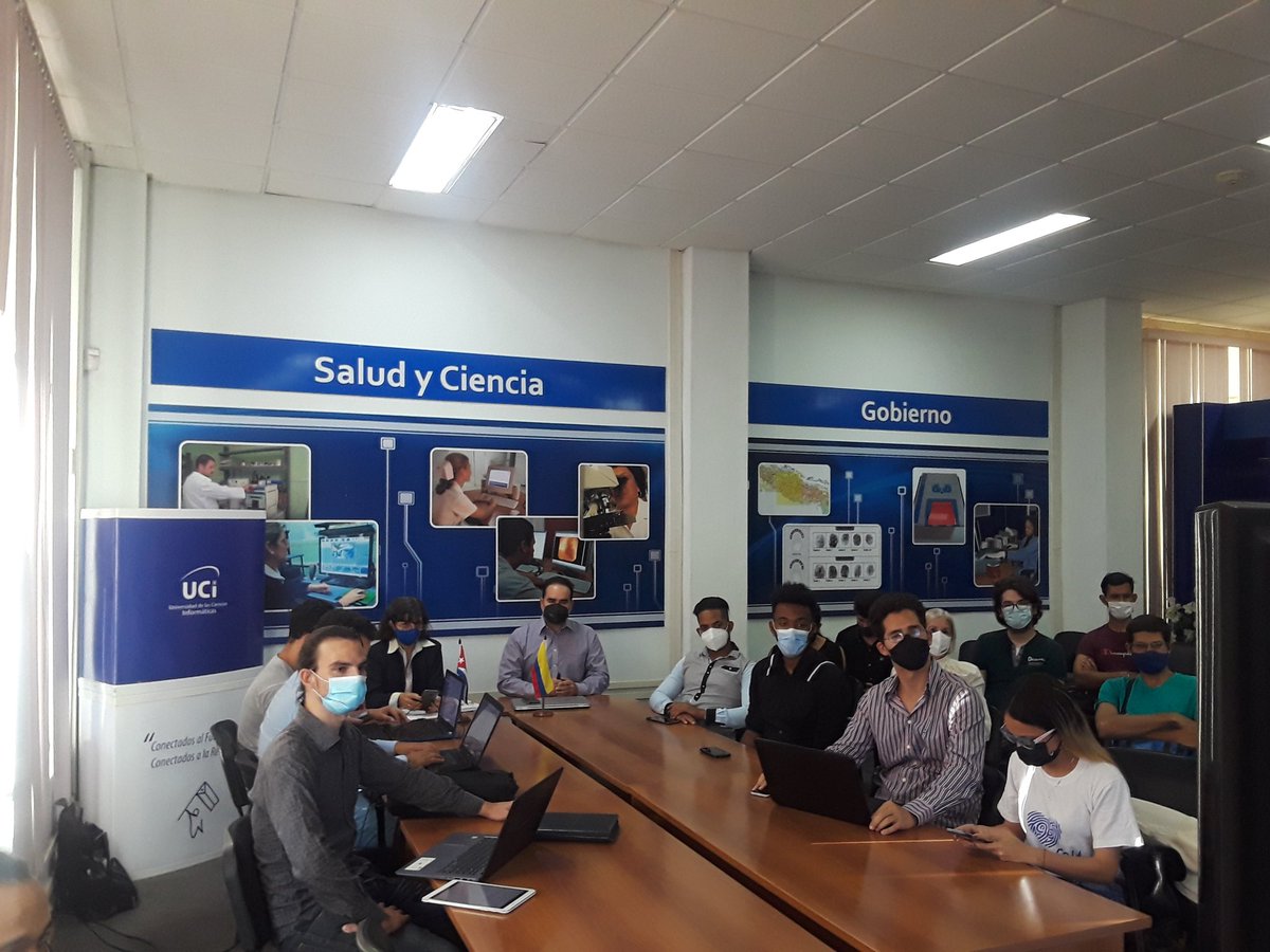 Desde #hoy participamos en la I Jornada Internacional de Investigación y XII Feria Tecnológica EXPOSOFTWARE, organizada en conjunto con la <a href="/Unipopularcesar/">Universidad Popular del Cesar</a> de Colombia, en el marco del Programa de Intercambio Académico Latinoamericano. #SomosUCI <a href="/CubaMES/">MES</a> <a href="/raydelmp/">Raydel Montesino Perurena</a> <a href="/dellylien1/">Delly Lien González</a>