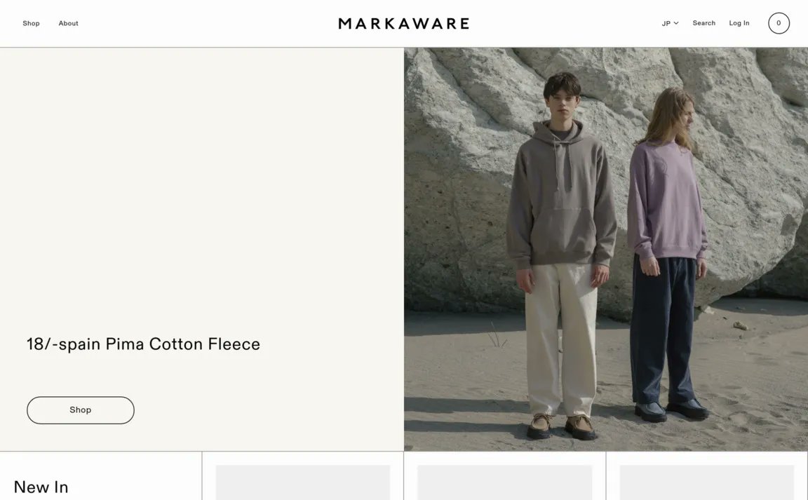 New site on <a href="/siteinspire/">Siteinspire</a>: Markaware → bit.ly/3G43ABu