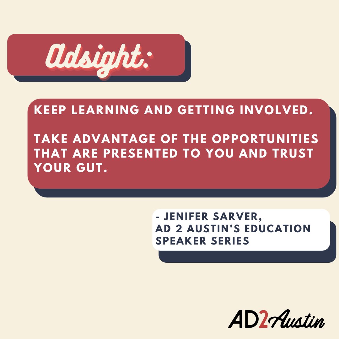 ad2austin's tweet photo. We're thankful for @utsarver coming out and sharing her insight at our Education Speaker Series at the Austin Public Library!

Be sure to keep an eye out for our future events to get the whole slice of advice! https://t.co/J6KKhKnivF