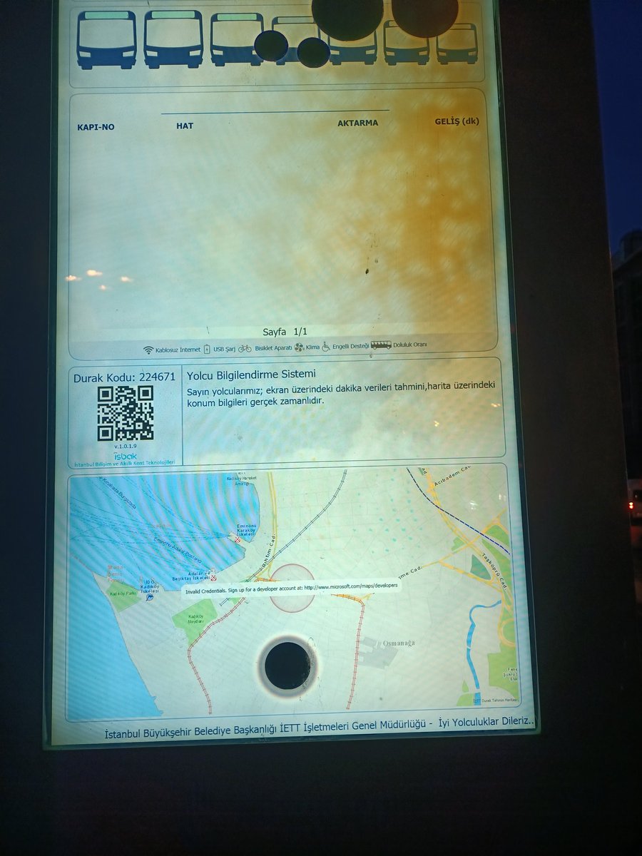 mertokuyazz's tweet image. İETT kiosk doesn't work because a developer forgot to update Microsoft Maps private API key and it gaves error.😅
Always update your API Keys😬
#apierror #developermistakes
@belbimibb