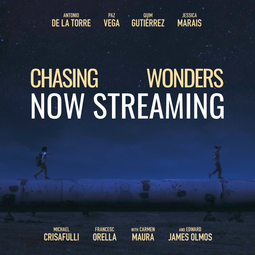 Chasing Wonders is now STREAMING in Australia. Pick up your Monday and watch the incredible cast now on your favorite platform.

#ChasingWonders #NowStreaming