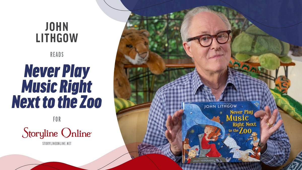 storylineonline's tweet photo. Wild imaginations are unleashed in author @JohnLithgow's children's book in which creatures both large &amp; small play out a musical fantasy in the dream world of one tuckered-out little boy. Come hear the Oscar-nominee read his own fantastic tale for us!

https://t.co/zst5SHNqO6 https://t.co/Zm7GgBZp7s
