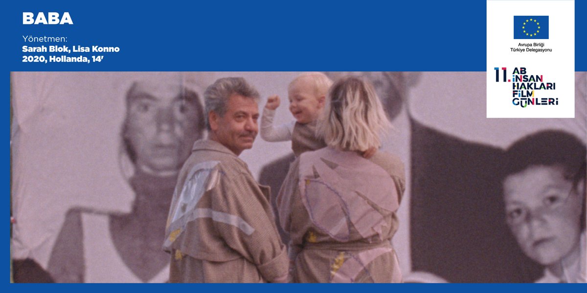 11. AB İnsan Hakları Film Günleri, Türkiye'deki küçük, genç ve yetişkin sinemaseverin birlikte takip edebileceği, uluslararası ödüllü filmleri 10-19 Aralık'ta ekranlarınıza getiriyor.

BABA filmi hakkında detaylı bilgi için: avrupa.info.tr/tr/baba-14-107… 
#ABİnsanHaklarıFilmGünleri