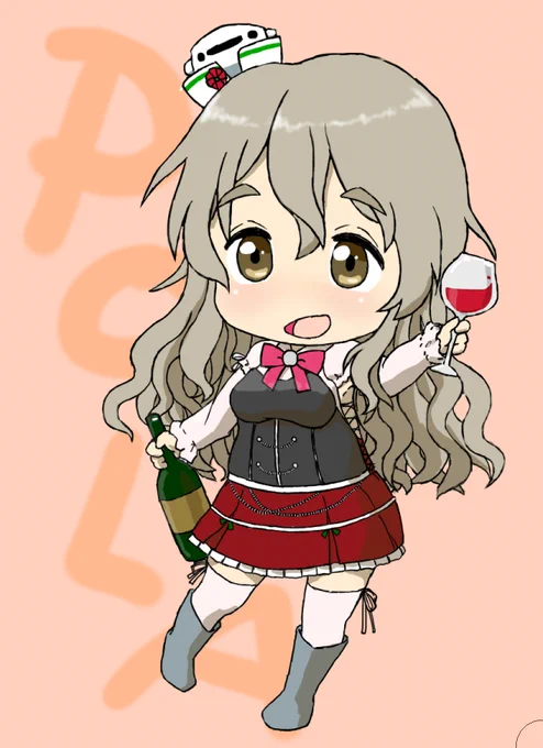 気づけば日付変わってたけど申し訳程度に色塗った 